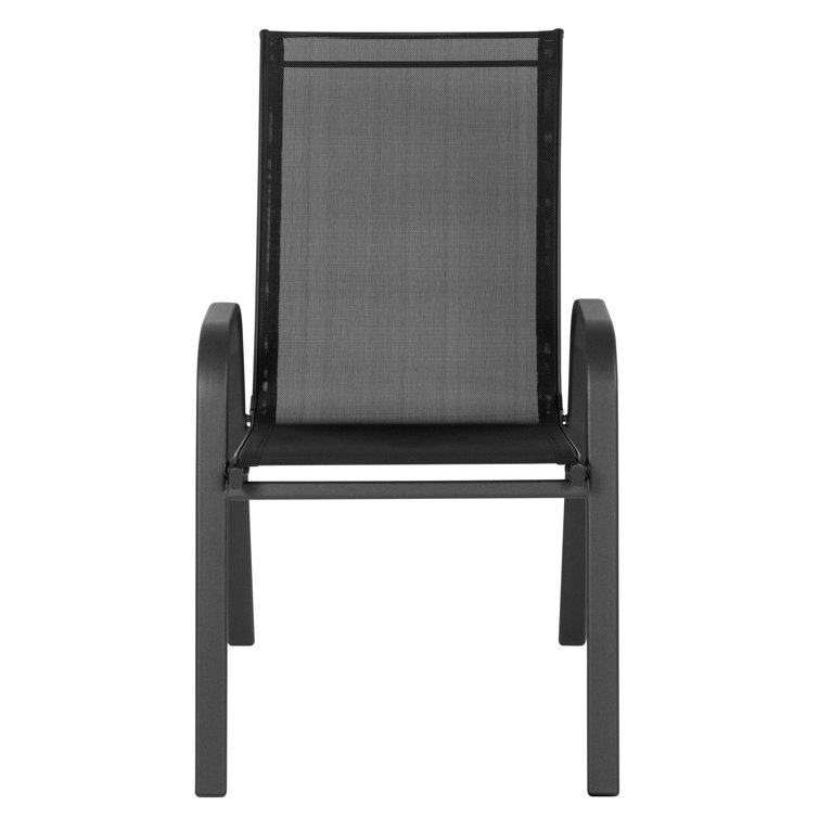 Kurz stacking patio 2025 dining chair charlton home